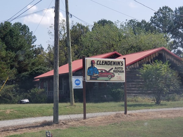 Clendenin's Auto Repair is right down the road from Guy-Perkins School