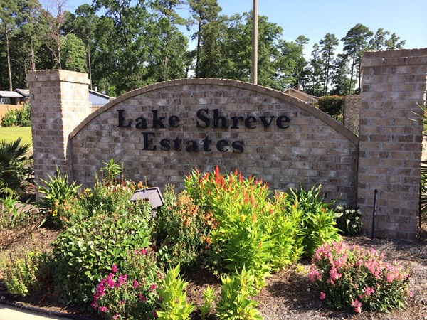Lake Shreve Estates is a great place if you're looking for new construction in South Shreveport