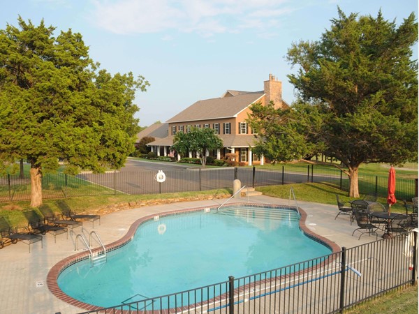 Swimming pool and clubhouse