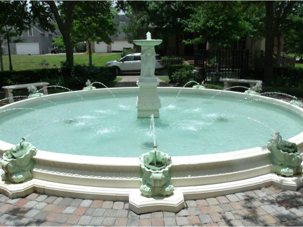 A tranquility fountain