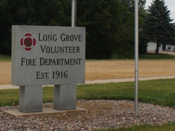 Long Grove Volunteer Fire Department is located on North 1st Street
