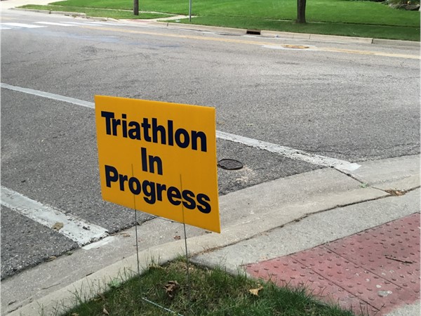 Each September, hundreds of athletes descend on East Grand Rapids for the Triathlon