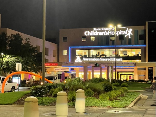 Sacred Heart Hospital- One of three hospital systems in the Pensacola area  