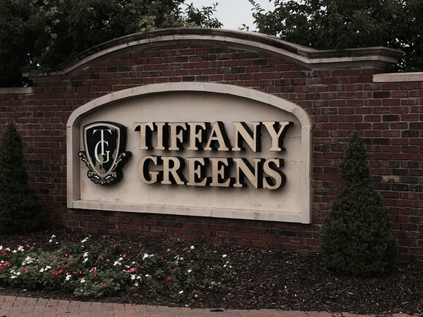 Tiffany Greens entrance