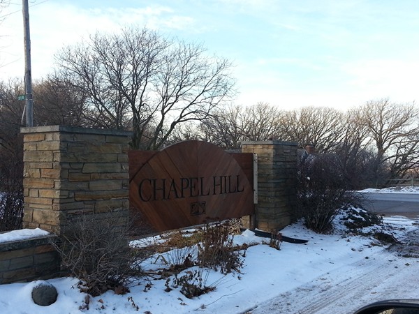 The entrance to Chapel Hill