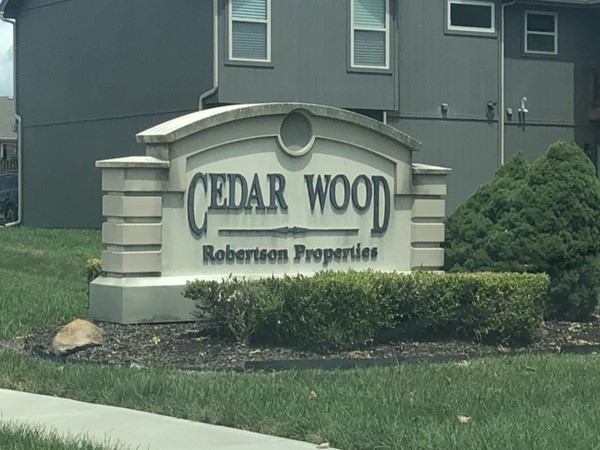Cedar Wood entrance 