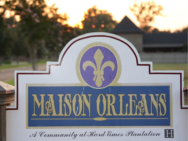 Maison Orleans is a gated community with New Orleans flair