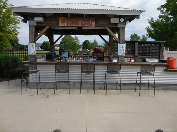Located in the pool area, the Tiki Bar has any type of beverage you would like 