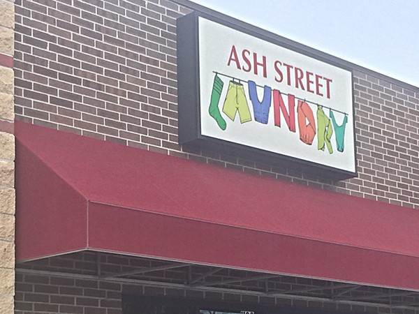 Ash Street Laundry open 7 a.m. - 10 p.m. (not full service)