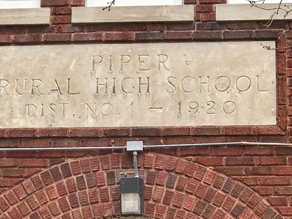 Piper Rural High School was established in 1920
