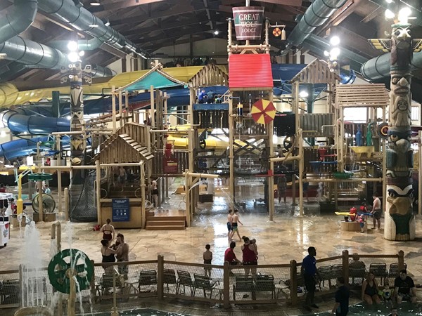 It's always 84 degrees at Great Wolf Lodge ~ KCK