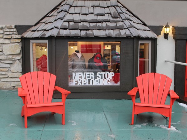 I think that window sums it up!  Even in the winter we have our deck chairs on the patio 