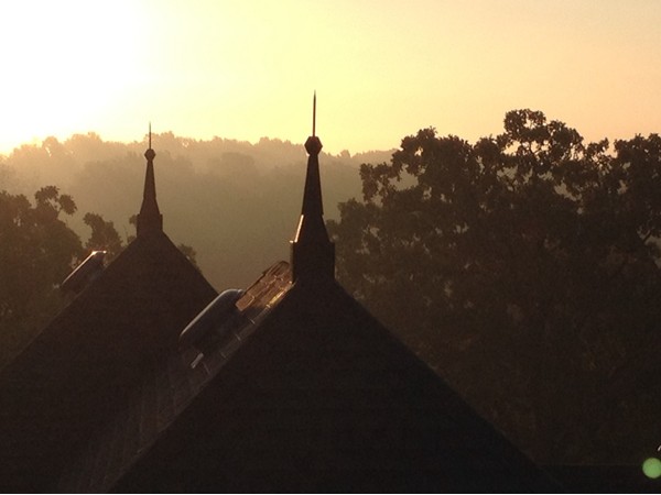 Roof top sunrise