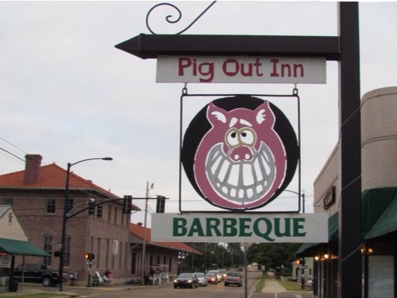 Pig Out Inn. Great place to pig out!
