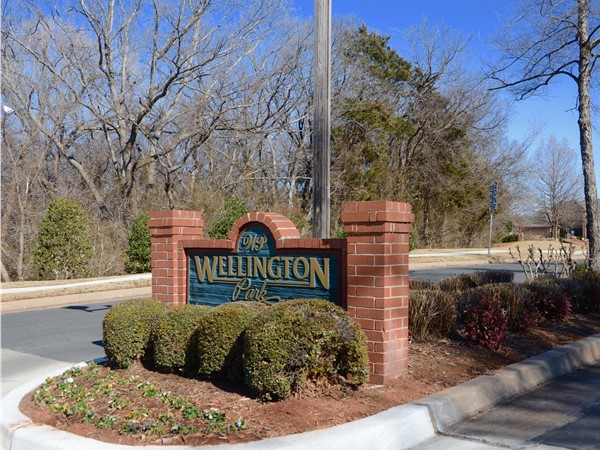 Wellington Park entry from Bryant