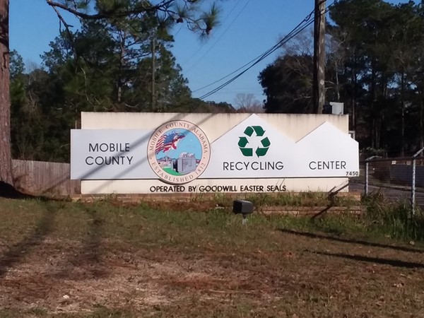 Looking to recycle? Check out Mobile County Recycling Center