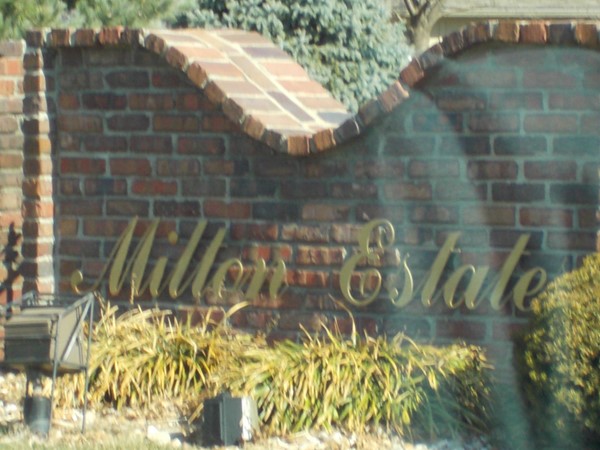 Milton Estates entrance