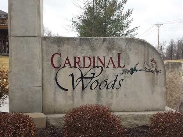 Cardinal Woods entrance