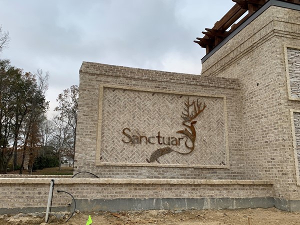 The Sanctuary off of Tiger Bend Rd, offers 105 lots just south of White Oak Subdivision near Elliott