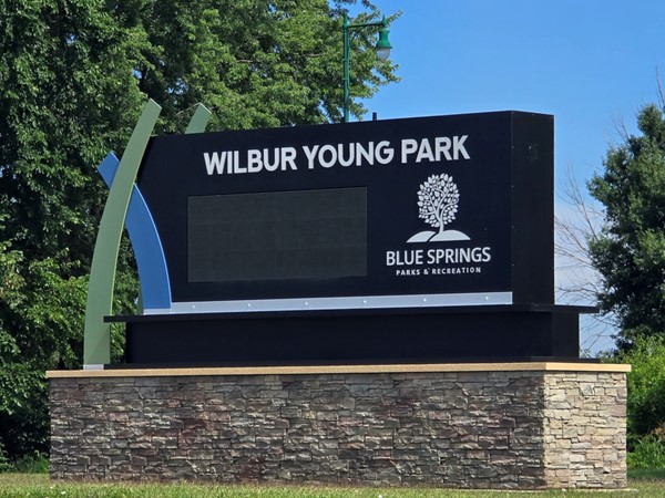 Wilbur Young Park in Blue Springs is packed with fun—playground, disc golf, trails, courts & more! 