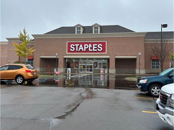Always great to have a Staples in your town