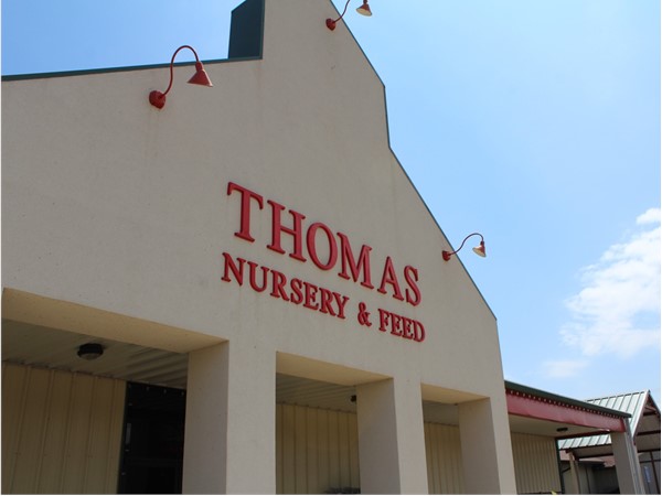 Thomas Nursery & Feed is one of Louisiana's largest farm and garden centers