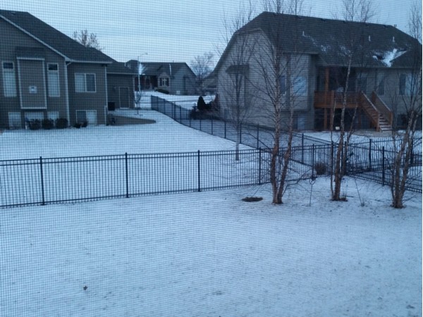 It's snowing in Wichita again