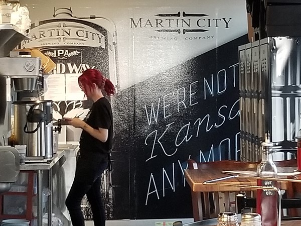Inside Martin City Brewery in Lee's Summit