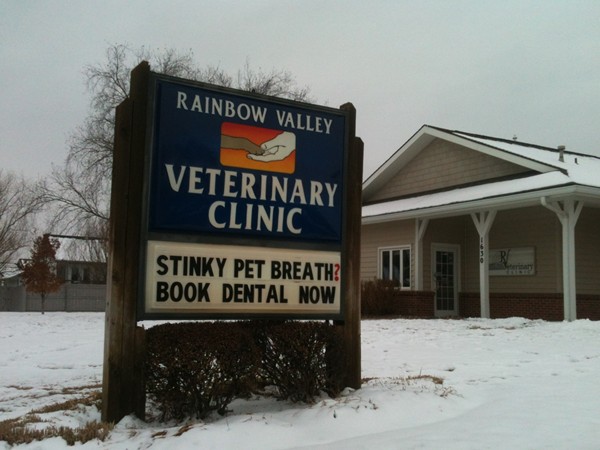 Need an animal doctor? This one is located at James and Rock in Derby
