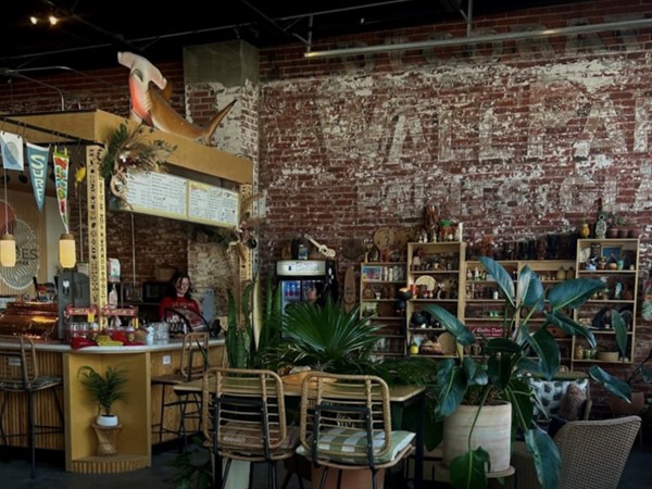 Hitides Coffee is great for studying and amazing coffee! They also have little stores set up inside