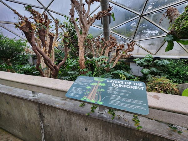 Tropical Rainforest Dome at the Topeka Zoo