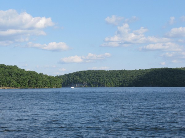 The Grand Glaize Arm of the Lake is great for boating, skiing, tubing and wakeboarding