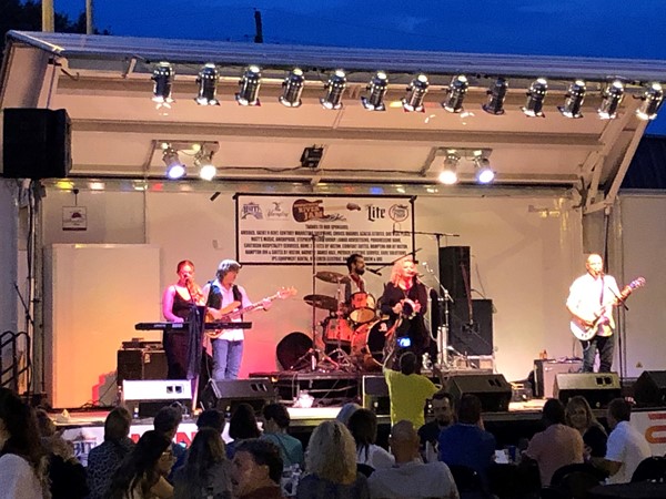 As part of the downtown Monroe revitalization, The Fleetwood Mac Experience recently performed.