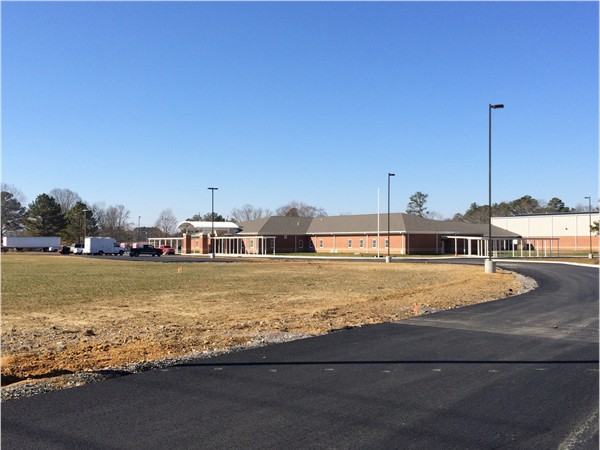 The middle school is the newest edition to the city. The town is on the path for expansion