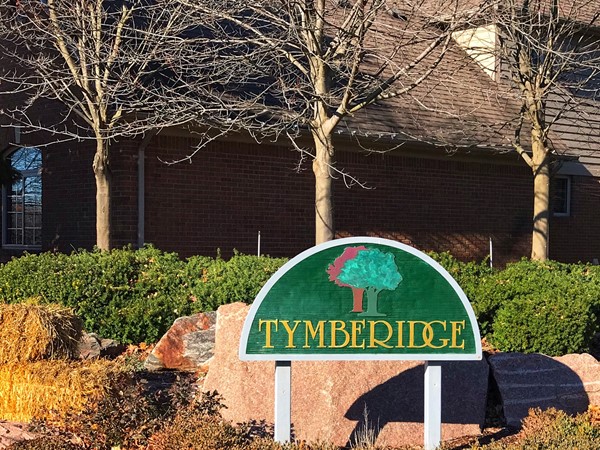 Tymberidge entrance - off Ryan Road, north of 19 Mile Road