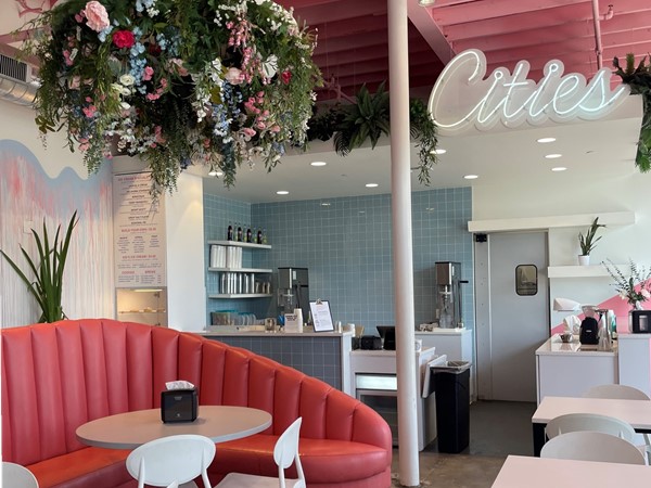 The cutest interior design for local ice cream shop, Cities