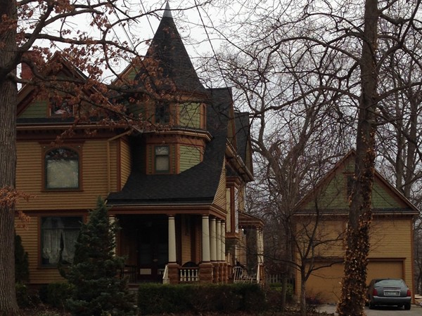Beautiful old homes like this one are often featured in the Owosso Historic Homes Tour each fall