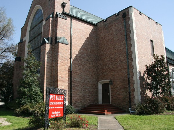 St. Paul's Episcopal Church and School - Harrison Avenue  (School on Canal Blvd)