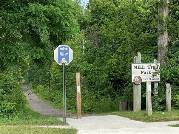 Mill Trail Park. Follow the Rouge River on foot or by bike