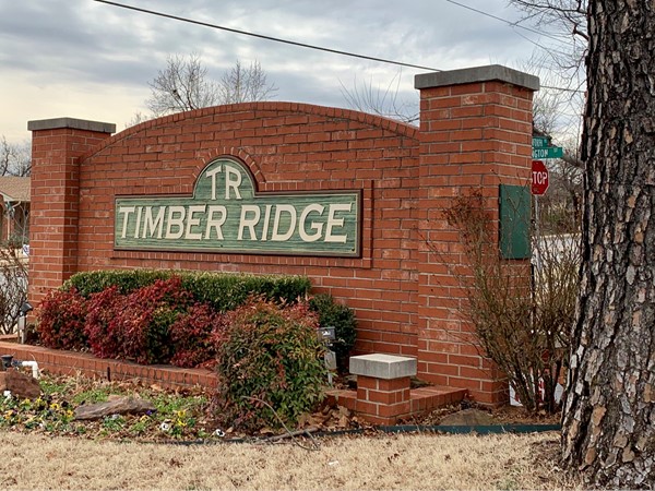 Entrance to Timber Ridge 