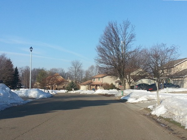 Street view of Williamsburg subdivision, Grand Blanc MI