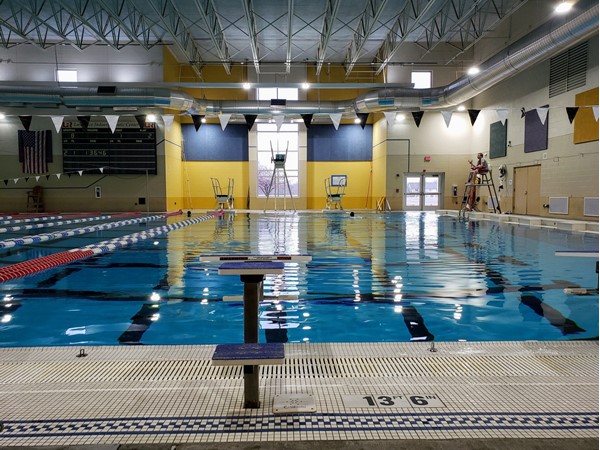 Lawrence Indoor Aquatic Center is a great place to swim