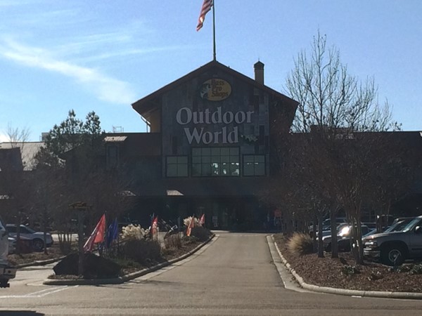 Bass Pro Shops in Pearl is a fun place to shop