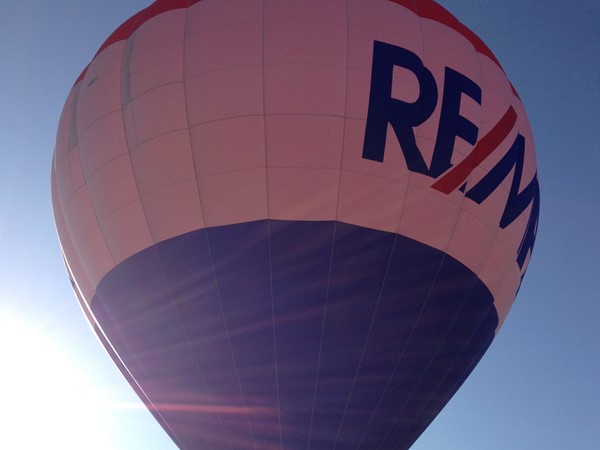 The RE/MAX balloon made an appearance at Alexander Doniphan in Liberty