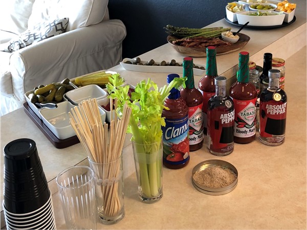 Delicious Bloody Mary open house at Steeple Ridge