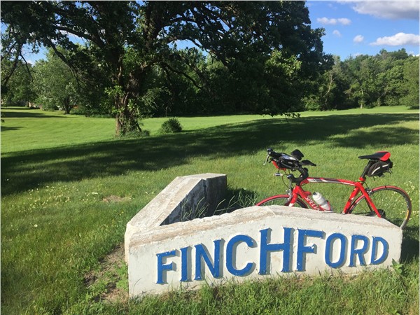 Finchford is a nice little community near Janesville with great biking roads