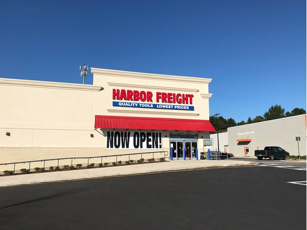 Harbor Freight is now open