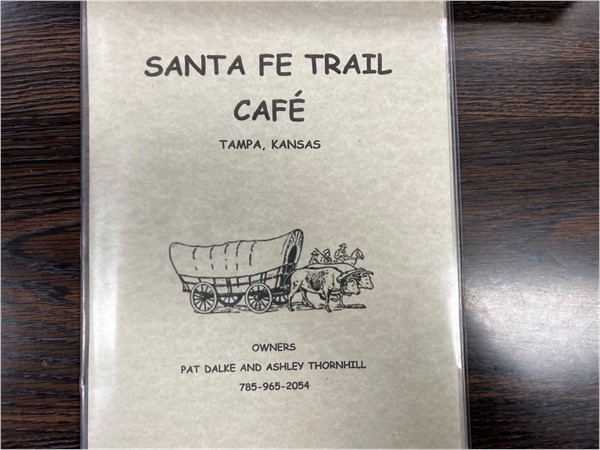 Stop by Santa Fe Trail Cafe for a fantastic lunch - also open for dinner a couple nights a week!
