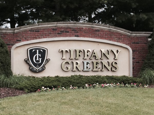 Tiffany Greens entrance