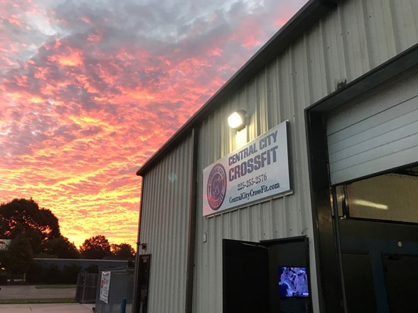 Central City Crossfit...a great place for an early morning workout in Baton Rouge